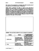 The aim of this experiment is to investigate what effect the surface area of a parachute has on the terminal velocity of the parachute.