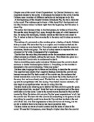 Chapter one of the novel &#039;Great Expectations&#039; by Charles Dickens is a very important chapter to the novel; it introduces the reader to the novel. Charles Dickens uses a number of different methods and techniques to do this.