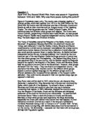 world peace is impossible essay Apart from the Second World War, there was peace in Yugoslavia between 1919 and 1980. Why was there peace during this period?