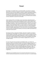 Pascal y su teoria.  Para abordar con propiedad, desde su concepcin filosfica, el pensamiento y la obra de Blaise Pascal