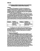 An experiment to find out if seeing the eyes of a well known persons face is a factor of face recognition