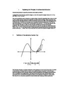 Explaining the Principle of mathematical induction