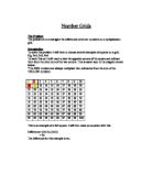 Number Grids