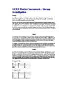 I am doing an investigation to look at shapes made up of other shapes (starting with triangles, then going on squares and hexagons