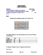 T Shapes Investigation