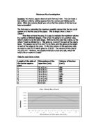 Maximum Box Investigation