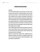 The aim of the experiment using the 3 point reaction board, is to be able to work out the where the centre of gravity is on a subject during a physical activity.