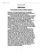 &quot;Has scientific thinking benefitted medicine?&quot;