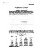 Solving equations by numerical methods - The Interval Bisection method