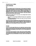 My aim is that within the limits of a small-scale survey I will collect sample data of a population, and by using estimation techniques I will determine the population's parameters (such as the mean and the variance).