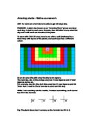 Amazing Plants - Maths Coursework.