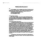 In this investigation I aim to investigate three methods of finding the roots to equations and then compare them. I aim to be able to use fully and understand all three techniques.