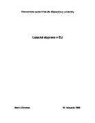 Spoleèná dopravní politika.