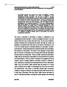 Investigate a possible relationship between self-esteem and levels of satisfaction in the undergraduate student population.