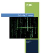 Matrix Powers