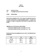 Odd and Even Functions Portfolio