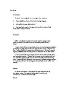 Dice Game Maths Investigation