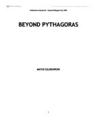 Beyond Pythagoras