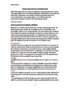 Fitness requirements for contrasting sports.