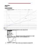 Maths HL Type 1 Portfolio Parabolas