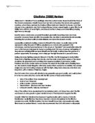 Gladiator Film Review