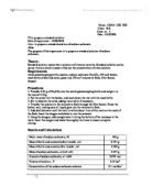 The purpose of this experiment is to prepare a standard solution of sodium  carbonate.