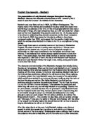 The presentation of Lady Macbeth changes throughout the play Macbeth. Discuss the dramatic effectiveness of Act 1 scene 5, Act 2 scene 2 and Act 5 scene 1 in relation to her character.
