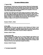 why was the treaty of versailles a failure essay The League of Nations in Action - successes and failures.