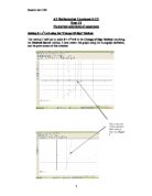 Numerical solutions of equations