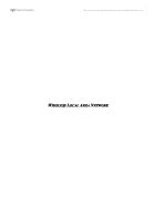 Wireless Local Area Network