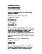 Emma's Dillemma - Rearranging Emma's Name in different permutations