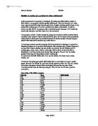 Statistic: Is reading age a predictor for future attainment?